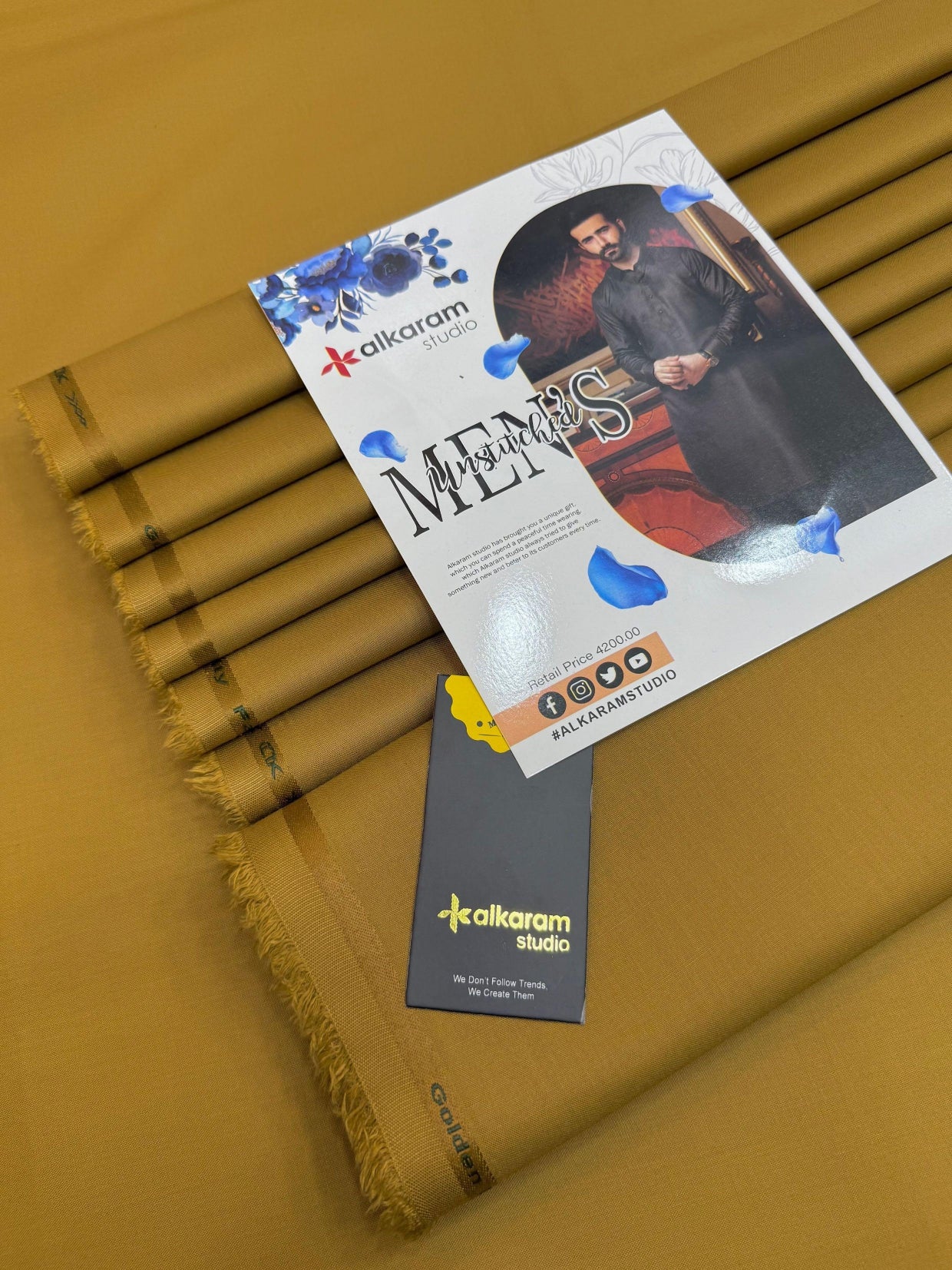 Alkaram Golden Bird Winter Collection