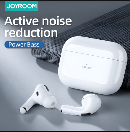 JOYROOM AirPods Pro 2 – Wireless Bluetooth Earbuds with Active Noise Cancellation.