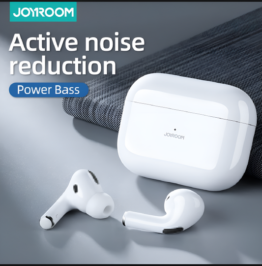 JOYROOM AirPods Pro 2 – Wireless Bluetooth Earbuds with Active Noise Cancellation.